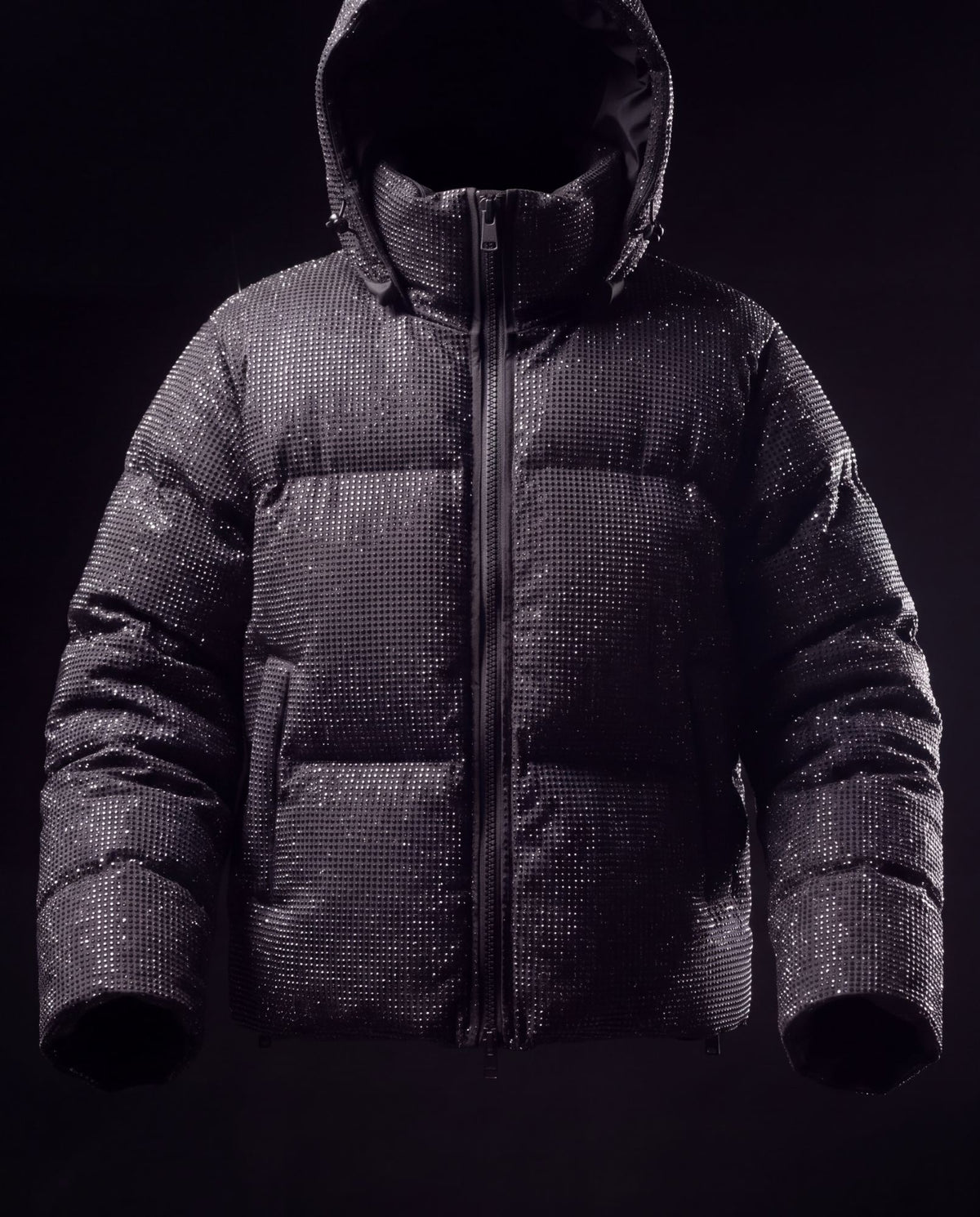 SHIMERA Stardust Puffer - widok z przodu, zbliżenie